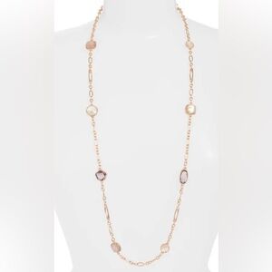 Kendra Scott Natalia Rose Gold Necklace